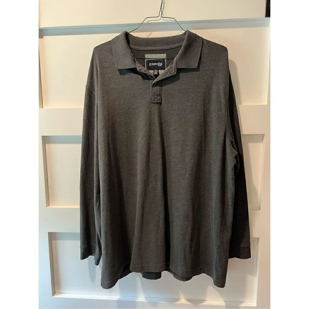 St John’s Bay gray long sleeve shirt